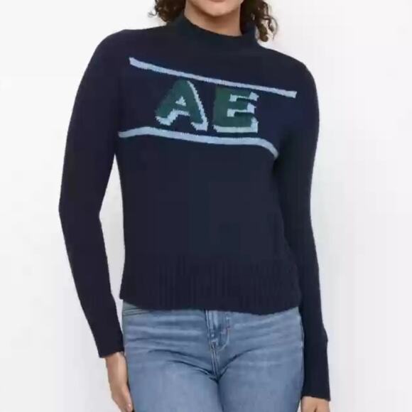 NWT American Eagle Logo Sweater - Picture 1 of 5